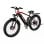Elektrofahrrad Duotts F26 1500W Doppelmotor 20Ah 120km 48V Hydraulik Scheibenbremse Rot Schwarz