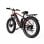 Elektrofahrrad Duotts F26 1500W Doppelmotor 20Ah 120km 48V Hydraulik Scheibenbremse Rot Schwarz