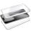 Funda COOL Silicona 3D para iPhone 17 (Transparente Frontal + Trasera)