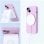 Carcasa COOL para iPhone 17 Magnética Cover Rosa