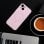 Capa Magnética Rosa para iPhone 17 Pro