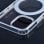 Capa cool para iPhone 17 Pro magnética transparente
