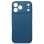 Coque COOL en silicone bleue antidérapante pour iPhone 17 Pro / 18 Pro