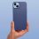 Coque COOL en silicone bleue antidérapante pour iPhone 17 Pro / 18 Pro