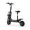 Patinete eléctrico Duotts D66 3600W Autonomía 70km Ruedas 11" Suspensión doble Negro