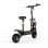 Patinete eléctrico Duotts D66 3600W Autonomía 70km Ruedas 11" Suspensión doble Negro