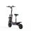 Patinete eléctrico Duotts D88 5600W Autonomía 100km Ruedas 11" Suspensión doble Negro