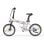 Bicicleta eléctrica QUO Pvy Libon Motor 500W 36V 10Ah 130km Disco hidráulico Blanco