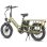 Bicicleta eléctrica Fafrees FF20 CUV Motor 250W 48V 24Ah 20" Frenos Disco Hidráulicos Verde