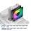 Refrigeración Aire Unykach Socket Intel AMD 90mm Unycool H20 ARGB 7 Aspas PWM ARGB