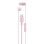 Auricolari Sony IER-EX15C con cavo USB-C, in-ear per chiamate e musica, colore rosa