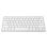Teclado inalámbrico Avizar CLAV-BT AZERTY Blanco ultrafino con teclas multimedia