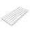 Teclado inalámbrico Avizar CLAV-BT AZERTY Blanco ultrafino con teclas multimedia
