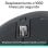 Ratón Logitech MX Master 3S Inalámbrico RF Bluetooth 8000 DPI Grafito Silencioso Ergonómico