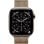 Apple Watch Series 11 GPS 5G NFC 42mm Retina OLED Titan Gold Wasserdicht IP6X SpO2 ECG