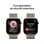 Apple Watch Series 11 GPS 5G NFC 42mm Retina OLED Titan Gold Wasserdicht IP6X SpO2 ECG
