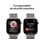 Apple Watch Series 11 GPS + Cellular NFC 42mm OLED Titane Résistance Eau IP6X SpO2 ECG