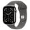 Apple Watch Series 11 GPS + Cellular 46mm Retina OLED Titane Naturel Bracelet Sport Gris Minéral M/L