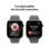 Apple Watch Series 11 GPS Cellular 46mm Retina OLED Titane Naturel Gris S/M IP6X SpO2