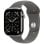 Apple Watch Series 11 GPS + Cellular 42mm Retina OLED Titane Naturel Bracelet Sport Gris Minéral S/M