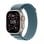 Apple Watch Ultra 3 GPS 5G NFC 49mm Retina OLED Titane Bleu L Étanche IP6X SpO2 Pulsomètre