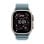 Apple Watch Ultra 3 GPS 5G NFC 49mm Retina OLED Titane Bleu L Étanche IP6X SpO2 Pulsomètre