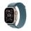 Apple Watch Ultra 3 GPS 5G NFC 49mm Retina OLED Titane Bleu L Étanche IP6X SpO2 Pulsomètre