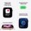 Apple Watch Series 11 GPS + Cellular 46mm OLED Rose Gold M/L IP6X SpO2 Pulsmesser