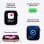 Montre Connectée Apple Watch Series 11 GPS + Cellular 46mm OLED Noir S/M IP6X SpO2 Pulsomètre Suivi du sommeil SOS