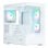 Zalman P30 V2 Matx Box 3xvent 120mm Argb 2xusb 3.0 Bianco Senza Sorgente