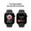 Montre Connectée Apple Watch Series 11 GPS Cellular 42mm OLED Titane Noir M/L IP6X SpO2 Cardio