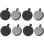F10mobility Jeu de 8 Plaquettes de Frein Smartgyro E-xplorer SG27-178 Kit de Rechange pour Trottinette Électrique