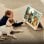 TV LG LED 27LX6TDGA 27" QHD Tactile Wi-Fi Bluetooth HDR Smart TV Portable