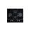 Plaque de cuisson CATA LCI 6031 BK gaz 64 cm verre noir intégré 4 zones