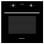 Horno eléctrico integrable 70 litros negro con Touch control, Grill y limpieza hidrolítica