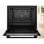 Horno eléctrico Bosch Serie 4 HBA572BB3F 71 litros Negro con función AirFry y autolimpieza pirolítica