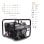 Motopompe ITCPOWER Gtp80 essence structure compacte OHV chassis 32 mm