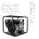 Motopompe ITCPower Gtp100x essence 4 temps corps aluminium alarme huile