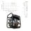 Motopompe ITCPower Dpt80le Diesel monocylindre corps aluminium aspiration eaux chargées