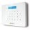 Alarme Techly I-ALARM-KIT001 Kit GSM Botões LED Sem Fio Branco ABS