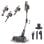 Aspiradora sin cable Cecotec Conga Rockstar RS90 Pet Flex 600 W 160 AW Tubo Flexible LED