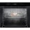Horno électrique Whirlpool W6 OS4 4S2 P BL 73 L Noir nettoyage pyrolytique intégré