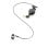 Auriculares Philips LFH9162/00 com fio, In-ear, Gravação de Chamadas e Música, Preto e Prata