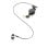 Auricolari Philips LFH9162/00 con cavo jack, in-ear, microfono alta sensibilità, nero e argento