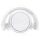 Auriculares Philips 5000 Series TAH5205WT/00 inalámbricos Bluetooth para música plegables blancos