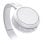 Auriculares Philips 5000 Series TAH5205WT/00 inalámbricos Bluetooth para música plegables blancos