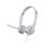Auriculares Lenovo 100 con cable Jack 3,5 mm para oficina y call center, color plata