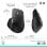 Souris Logitech MX Master 4 Bluetooth Laser 8000 DPI Argent 8 Boutons Ergonomique