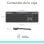 Teclado de membrana Logitech Signature Slim Solar+ Layout ES sem fio solar Bluetooth grafite