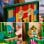 Décoration murale LEGO 75685 Wicked Emerald City 1518 pièces 6 minifigurines